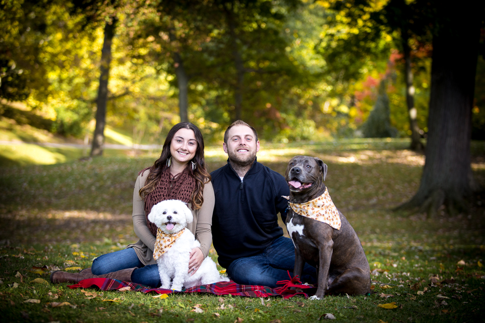 Beautiful and fun outdoor fall engagement session taken in Buffalo, NY.