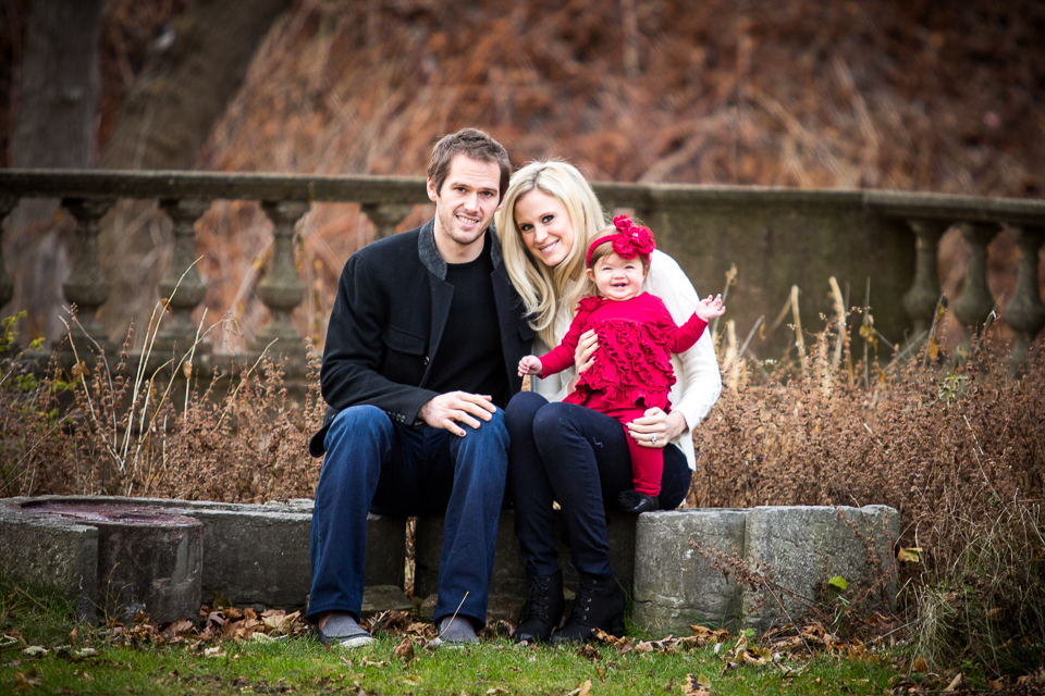 Fun and creative family portrait photography at Buffalo History Museum and Japanese Gardens by the best photographer in Buffalo, NY, Jessica Ahrens Photography.