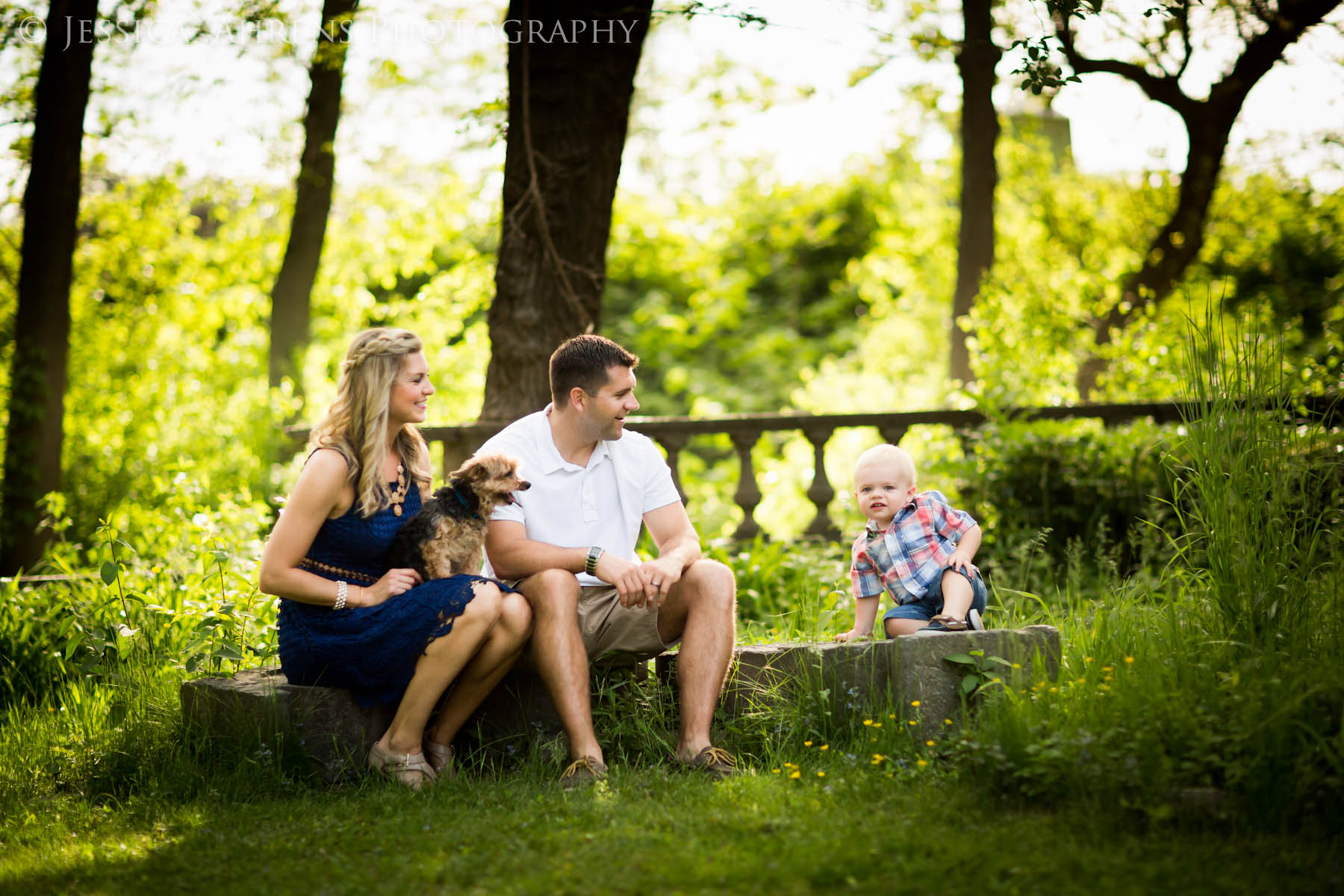 The Vrable Family Portrait Japanese Gardens Buffalo Ny